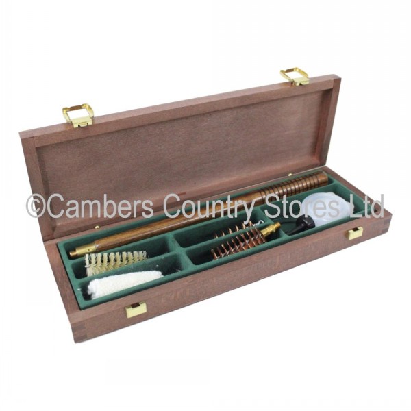 Shotgun Cleaning Kit In Wooden Box Cambers Country Store